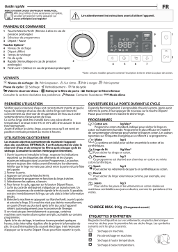 Whirlpool FFT M11 9X2B BE Dryer Manuel utilisateur