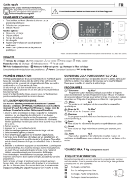 Whirlpool FFT M11 72 FR Dryer Manuel utilisateur