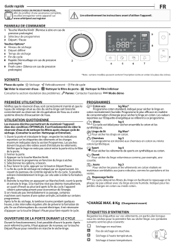 Whirlpool FFT CM11 8B GCC Dryer Manuel utilisateur