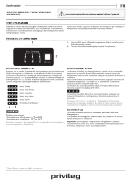 Privileg PVBN 3860 Fridge/freezer combination Manuel utilisateur