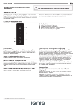 Ignis IGFC8 TO32X Fridge/freezer combination Manuel utilisateur