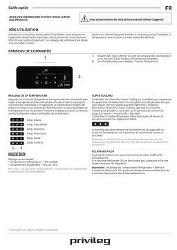 Privileg PVB 486 SE Fridge/freezer combination Manuel utilisateur