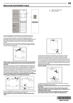 Hotpoint H7T 911A MX H AQUA Fridge/freezer combination Manuel utilisateur