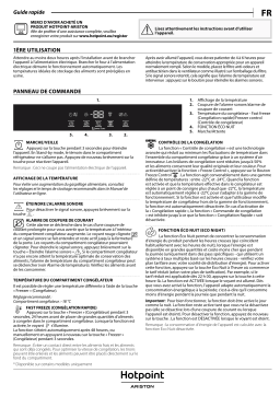 HOTPOINT/ARISTON BF 1801 E F AA Freezer Manuel utilisateur