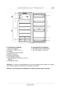 V-ZUG 5100900001 Refrigerator Manuel utilisateur