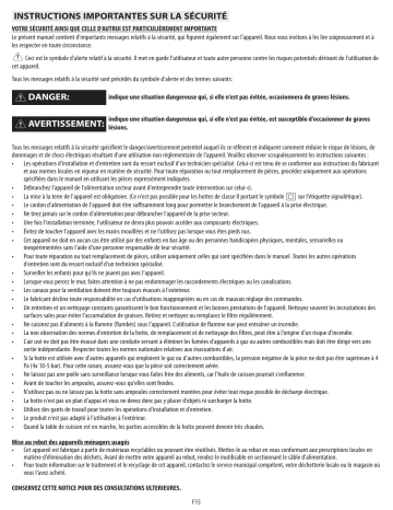 Mode d'emploi | Bauknecht DBBR 9190 IN Hood Manuel utilisateur | Fixfr