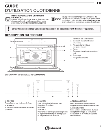 EMPK9 P645 PT | Bauknecht EMPK9 P645 BM Microwave Manuel utilisateur | Fixfr