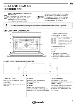 Bauknecht EMEK9 P545 BM Microwave Manuel utilisateur