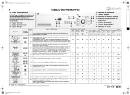 Bauknecht WA 9561 BK Washing machine Manuel utilisateur