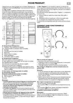 Bauknecht KGNA 301 NO FROST/1IO Fridge/freezer combination Manuel utilisateur