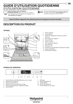 Bauknecht HIO 3C22 W Dishwasher Manuel utilisateur