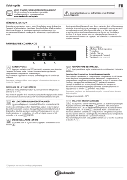 Bauknecht KSI 12VF3 Refrigerator Manuel utilisateur