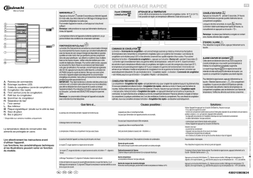 GKIE 3883 A++ | Bauknecht GKIS 2889 A++ Freezer Manuel utilisateur | Fixfr