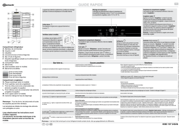 KGEE 3460 A++ | KGEE 3460 A++ LH | KGIE 3360 A++ LH | KGIE 3360 A++ | KGEE 3260 A++ BR LH | KGIE 3460 A++ LH | KGEE 3260 A++ BR | KGEE 3260 A++ LH | KGIE 3460 A++ | KGIE 3260 A++ LH | KGEE 3260 A++ SW | Bauknecht KGEE 3260 A++ Fridge/freezer combination Manuel utilisateur | Fixfr