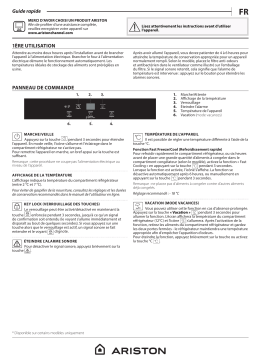 Ariston AS 1800 D E2 Refrigerator Manuel utilisateur
