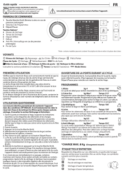 Ariston NT M10 8X1S EX Dryer Manuel utilisateur