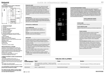 HOTPOINT/ARISTON SH8 1D WROFD Refrigerator Manuel utilisateur | Fixfr