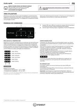 Indesit LI8 SN2E W Fridge/freezer combination Manuel utilisateur