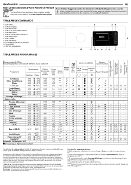 HOTPOINT/ARISTON H6 W045WB FR Washing machine Manuel utilisateur