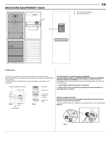 Indesit LI8 S1E S AQUA Fridge/freezer combination Manuel utilisateur | Fixfr