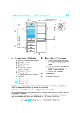 Whirlpool ARZ 899-1/H Fridge/freezer combination Manuel utilisateur