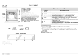Whirlpool AKP 102 AP Oven Manuel utilisateur