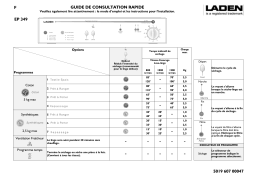 LADEN EP 349 Dryer Manuel utilisateur