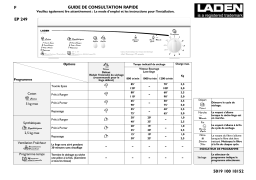 LADEN EP 249 Dryer Manuel utilisateur