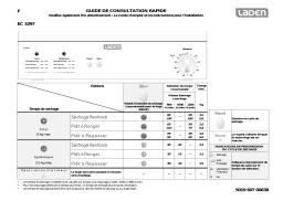 LADEN EC 3297 Dryer Manuel utilisateur
