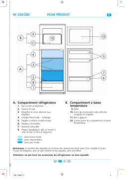 NEUTRAL ART 291/G-T1 Fridge/freezer combination Manuel utilisateur