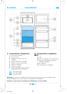 RADIOLA DPS 2500/G/3 Fridge/freezer combination Manuel utilisateur