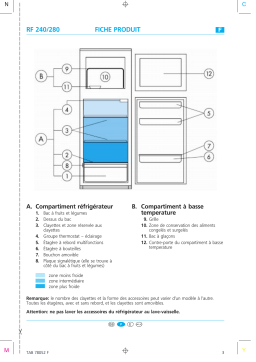 NEUTRAL RD 31 Fridge/freezer combination Manuel utilisateur