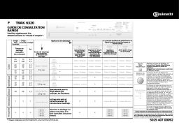Bauknecht TRAK 6320 Dryer Manuel utilisateur