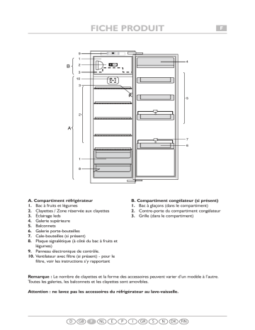 KD2178BUU/A04 | Atag KD21178A/A01 Refrigerator Manuel utilisateur | Fixfr