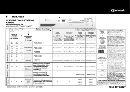 Bauknecht TRKK 6852 Dryer Manuel utilisateur