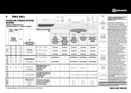 Bauknecht TRKE 6961 Dryer Manuel utilisateur