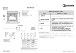 Bauknecht ESN 5860 IN Oven Manuel utilisateur