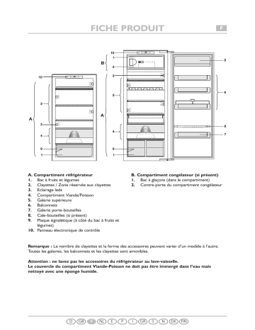 Atag KD60122AFUU/A02 Refrigerator Manuel utilisateur | Fixfr