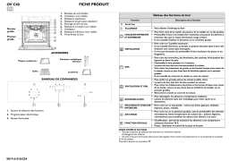 IKEA OV C40 S Oven Manuel utilisateur