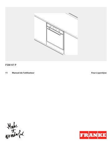 Franke FSM 97 P XS Oven Manuel utilisateur | Fixfr