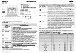 IKEA OBU C00 W Oven Manuel utilisateur