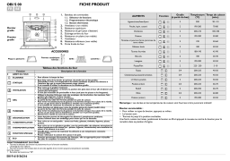 IKEA OBI S00 W Oven Manuel utilisateur