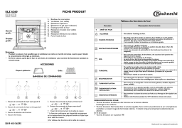 Bauknecht ELZ 6260/AL Oven Manuel utilisateur