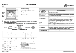 Bauknecht EMZ 6265/IN Oven Manuel utilisateur