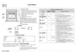 Whirlpool AKZ 421 WH Oven Manuel utilisateur