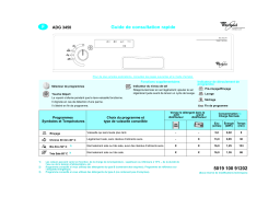 Whirlpool ADG 3450 NB Dishwasher Manuel utilisateur