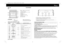 Whirlpool AKZ 362 MR Oven Manuel utilisateur