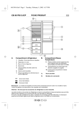 NEUTRAL ARL 663/N Fridge/freezer combination Manuel utilisateur