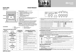 Bauknecht ELZD 4466 IN Oven Manuel utilisateur