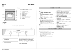 Whirlpool AKP 552 IX Oven Manuel utilisateur